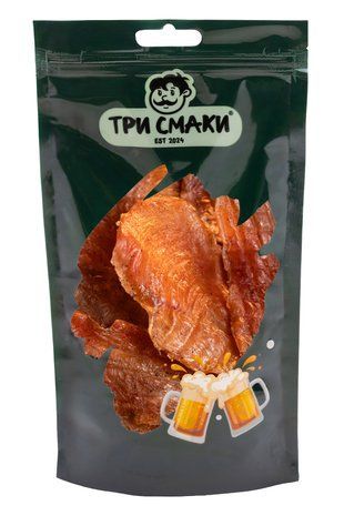 Курячі джерки чіпси з часником &ndash; м'ясний снек Три Смаки&trade;