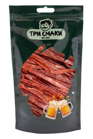 М'ясна соломка зі смаком сиру &ndash; снек до пива Три Смаки&trade;